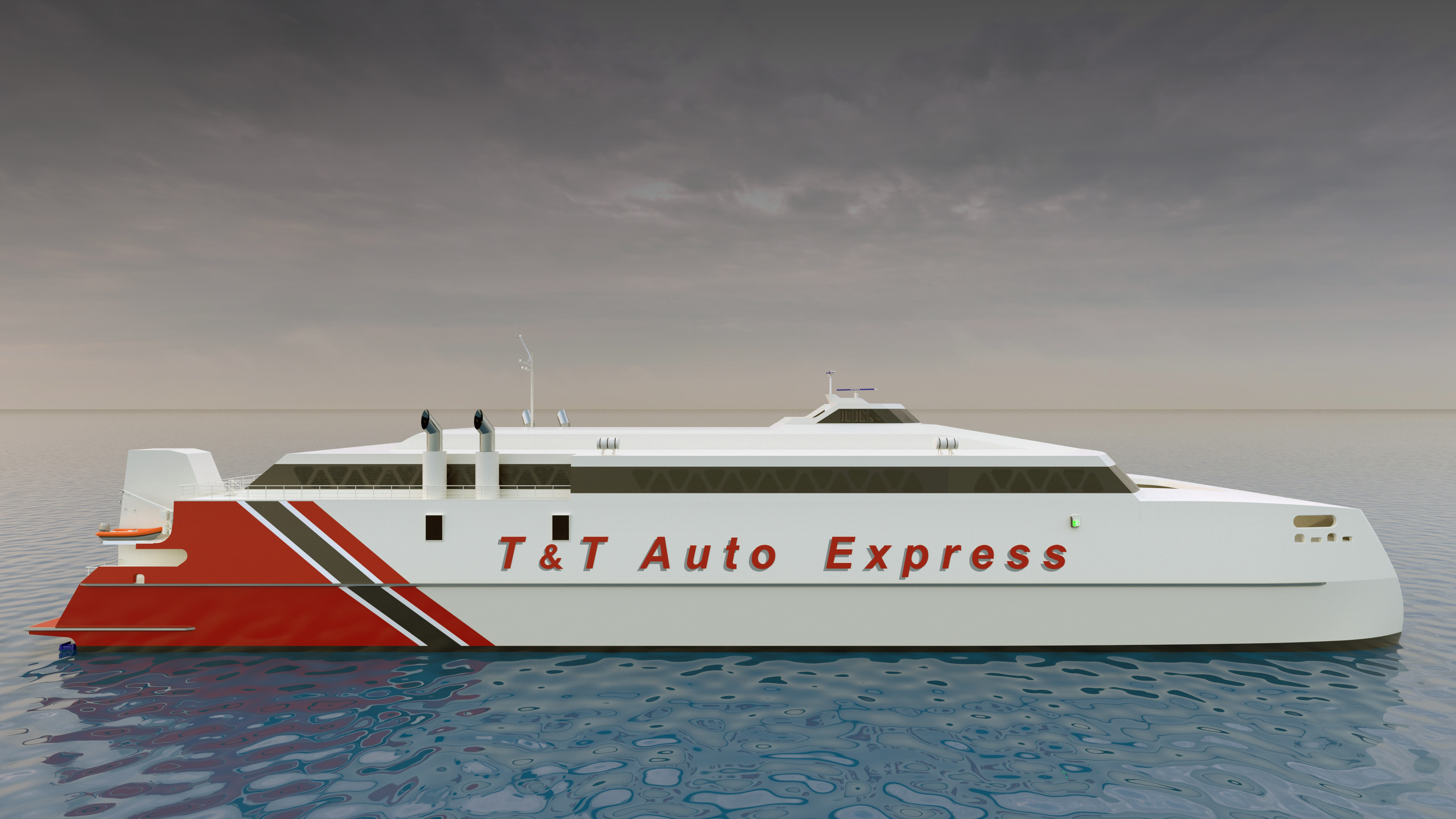 RESPONSE TO ANNOUNCEMENT BY GOVERNMENT OF TRINIDAD AND TOBAGO Austal   Austal Auto Express 94m T T 